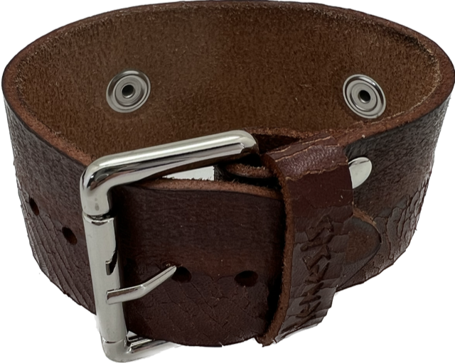 VMk 20 mm rushty look leather band