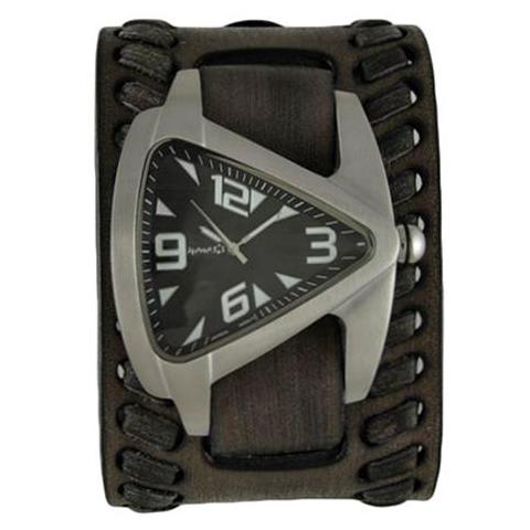 Black Oversized Teardrop Watch