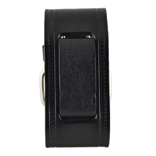 Medium black Embossed Strip Band HST-K