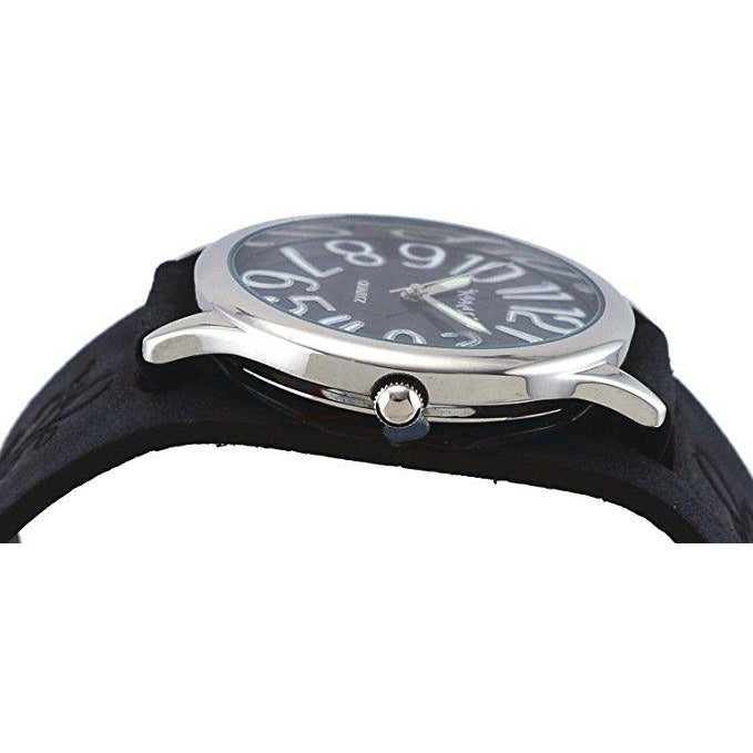 Floral Distressed Black