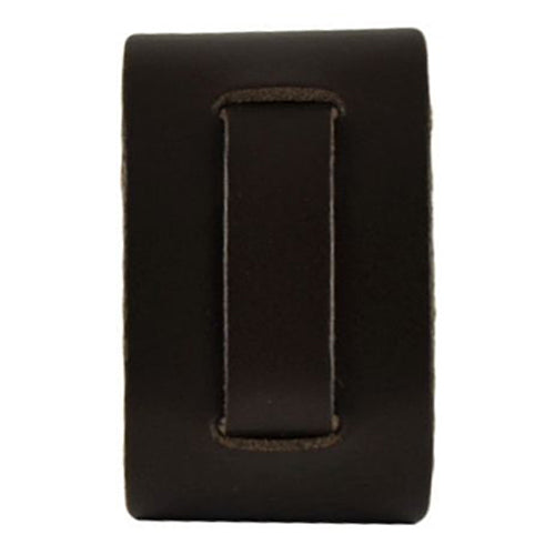Brown Plain Narrow Leather Watch Cuff Band BNB