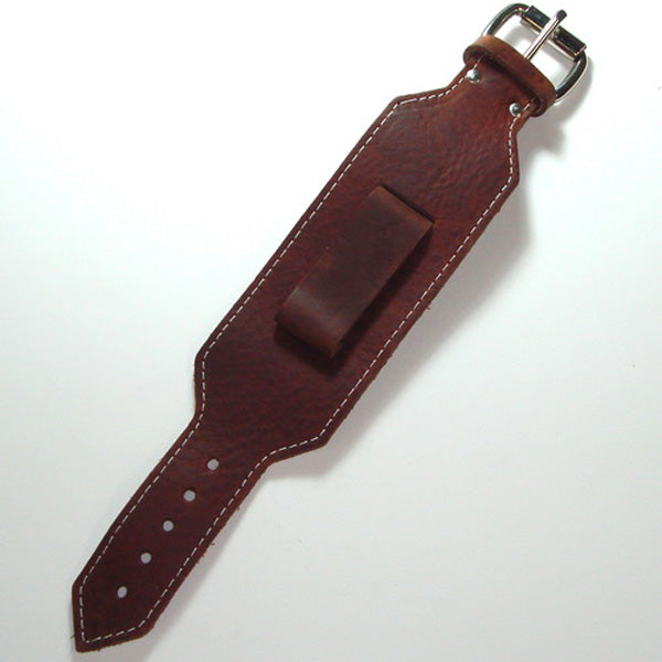 Single Stitch Leather Cuff