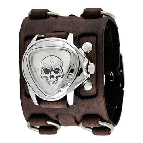 Leather Triple Strap Cuff