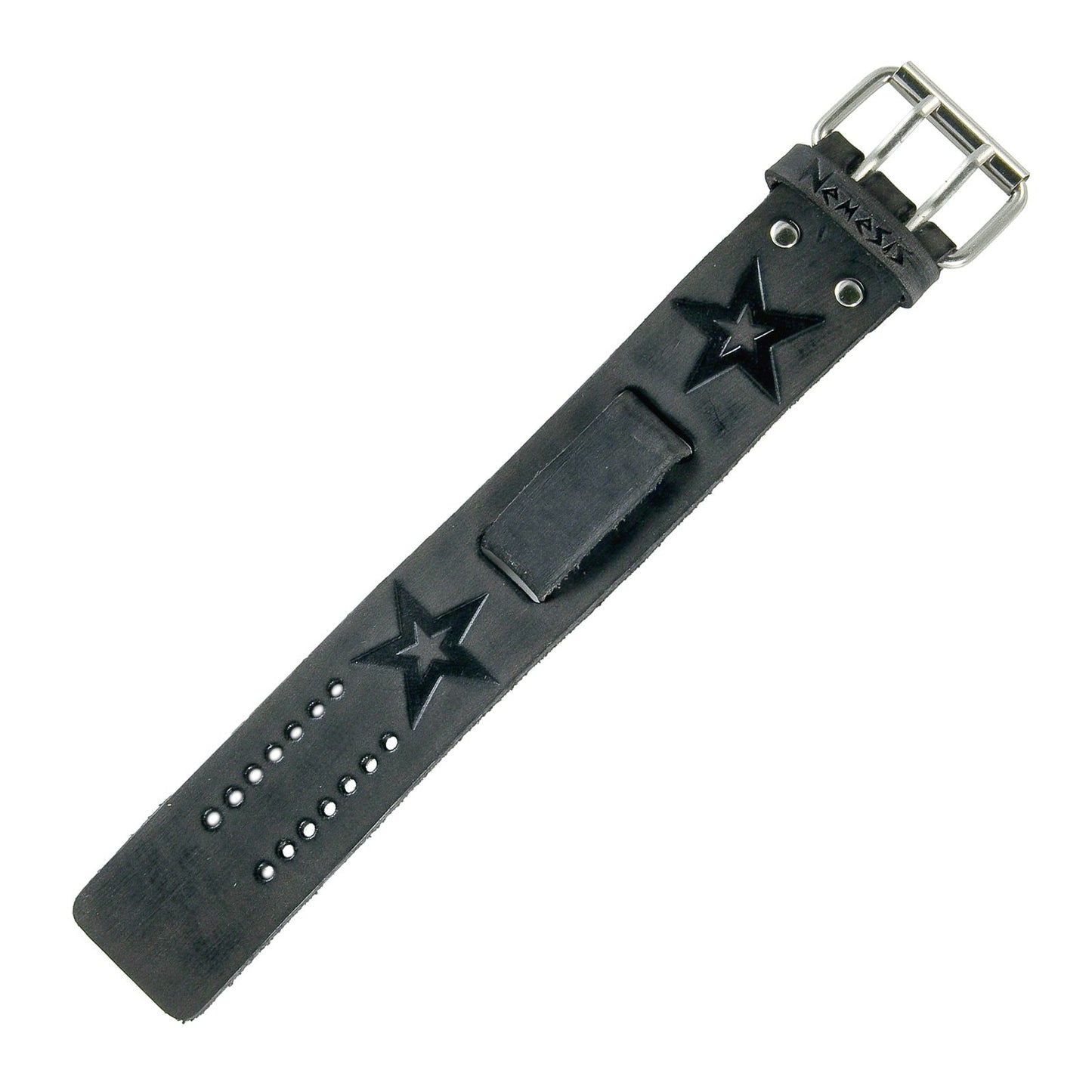 Black Leather Cuff