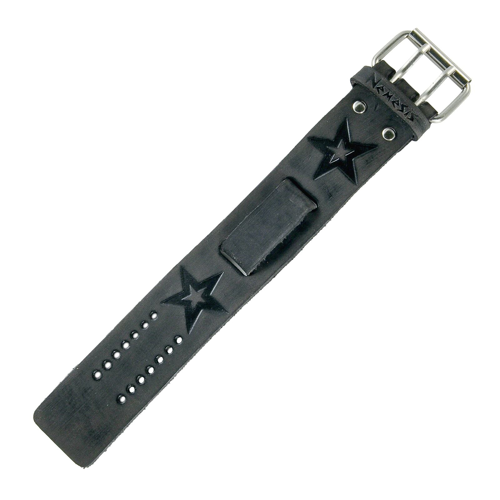 Black Leather Cuff