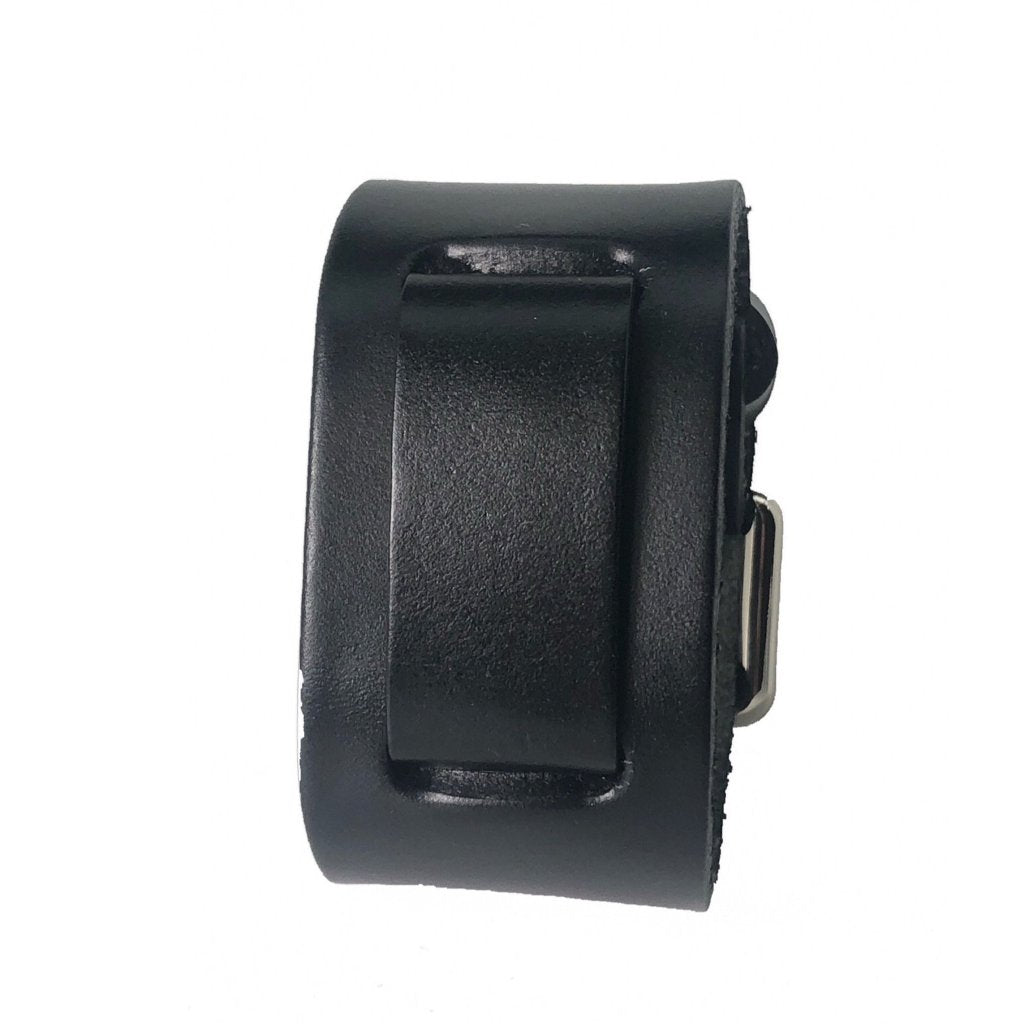 Black Leather Cuff