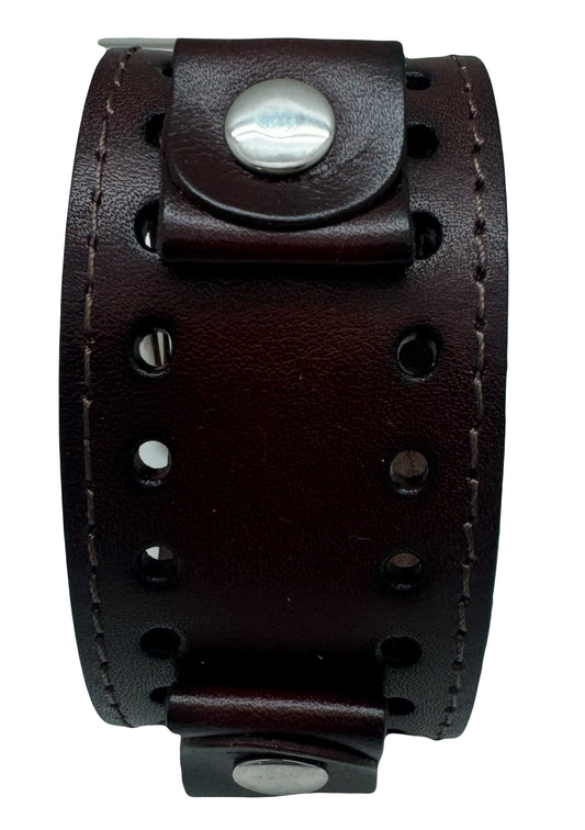 Dsth Dark band brown stitch band 10.5 inches x 1.5 inches