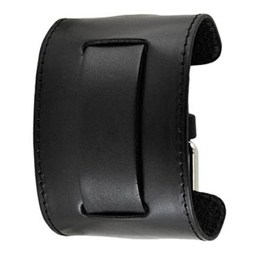 All-Black-Wide-Stitched-2-Pc.-Leather-Watch-Cuff
