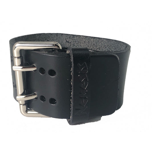 Black Leather Cuff